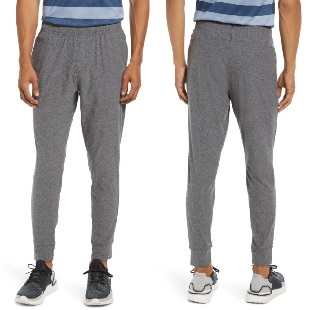 NEW Rhone Reign Around Joggers Size Medium Charcoal Heathery Grey Loungewear‎ M